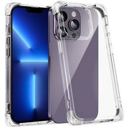 Etui do iPhone 13 Pro Max, ERBORD CornerShield, przezroczyste