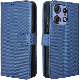 Etui z klapką do Motorola Edge 50 Pro, Wallet Smart Magnet, niebieskie