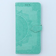 Etui z klapką do Xiaomi 13T / 13T Pro, Mandala, zielone