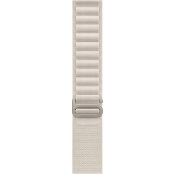 Pasek Nylonowy do Samsung Galaxy Watch 4/5/6/7/FE 40/42/43/44/45/46/47mm, Biały