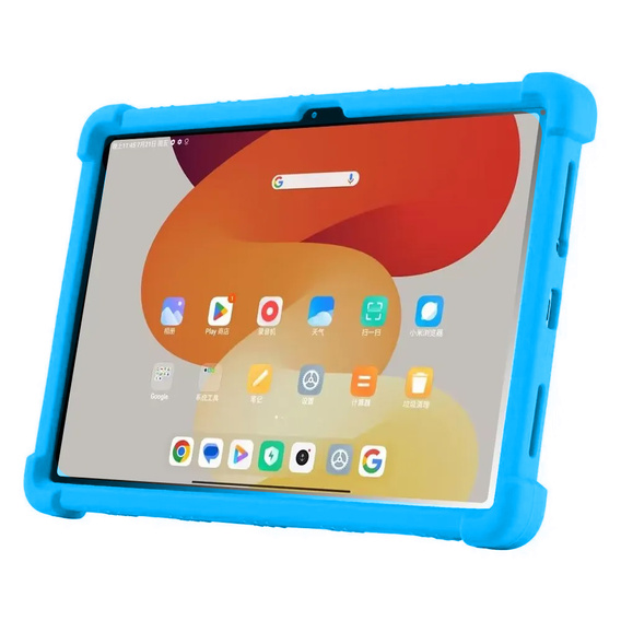 Etui silikonowe do Xiaomi Redmi Pad SE 11", Impact, pancerne, niebieskie