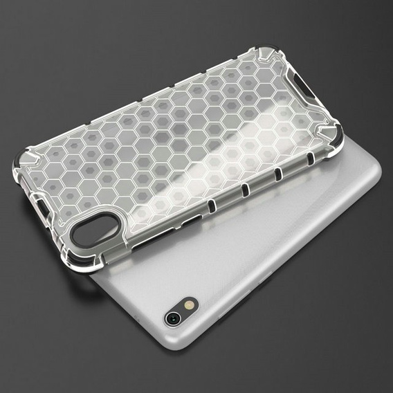 Etui do Xiaomi Redmi 7A, pancerne Honeycomb, przezroczyste