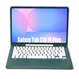 Etui z Klawiaturą Bluetooth do Samsung Galaxy Tab S10 FE+ X620 / X626B - zielone