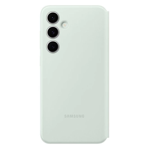 Oryginalne etui Samsung do Galaxy S24 FE, Smart View Wallet Case, miętowe