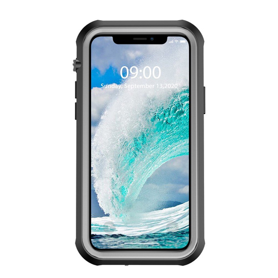 Etui Waterproof IP67 Case do iPhone 12 Pro Max - Black