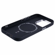 Etui do iPhone 15 Pro, Carbon Fiber MagSafe, czarne