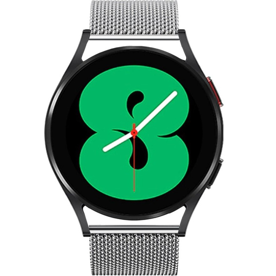 Bransoleta + Etui do Samsung Galaxy Watch 4 Classic 46mm, Srebrny