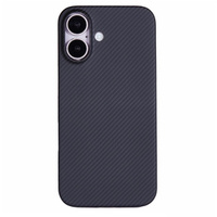 Etui do iPhone 16 Plus, 600D Aramid Fiber Cover, czarne