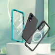 Redpepper – Wodoodporne etui z MagSafe do Samsung Galaxy S25 Edge - niebieskie