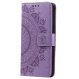 Etui z klapką do Samsung Galaxy A05s 4G, Mandala, fioletowe