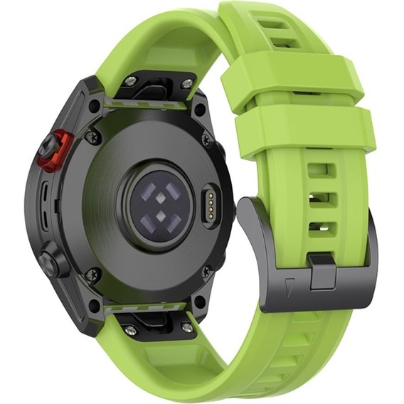 Pasek Silikonowy QuickFit 20mm do Garmin Fenix 5S/6S/7S, Zielony