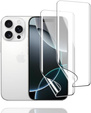 2x Folia Hydrożelowa do iPhone 16 Pro Max, ERBORD Hydrogel Foil