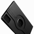 Etui do Lenovo Idea Tab 11" 2025 TB336FU TB336ZU, z funkcją podstwki, Obrotowe 360, czarne