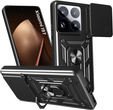Etui pancerne do Xiaomi 15T, CamShield Slide, czarne