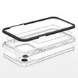 Etui ERBORD do iPhone 13, Hybrid Frame, Black