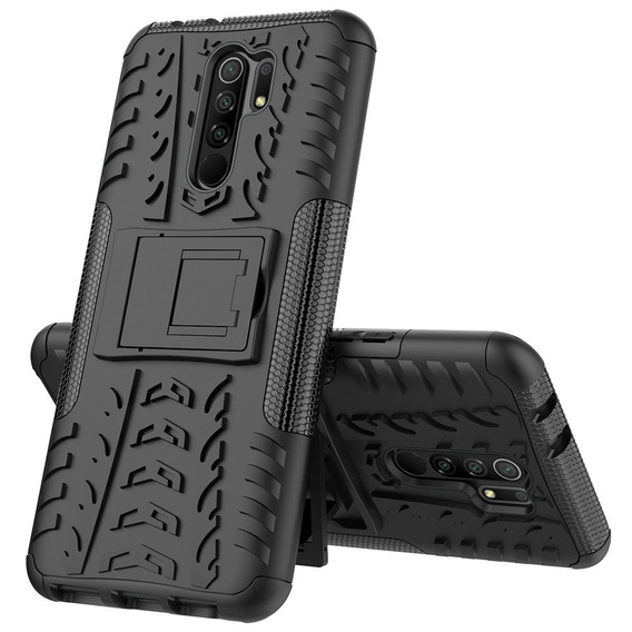 Etui do Xiaomi Redmi 9, Tire Armor, czarne