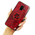 Etui Epoxy Gold Samsung Galaxy S9 - Red