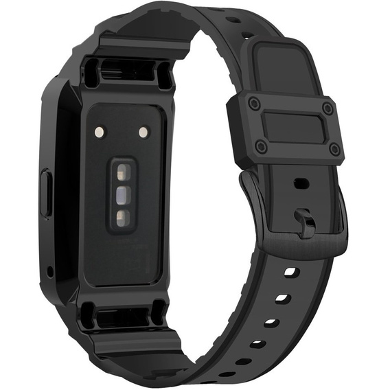 Pasek z Etui do Huawei Band 6 / Huawei Band 7, Czarny