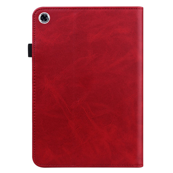 Etui do Samsung Galaxy Tab A9+, Classic, z miejscem na rysik, czerwone