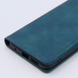 Etui do Xiaomi Redmi Note 12S, ERBORD Vintage portfel z klapką, niebieskie
