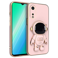 Etui do Oppo A78 5G, Astronaut, różowe rose gold