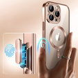 Etui do iPhone 16 Pro, MagSafe Full Body z szkłem na ekran, Desert Gold