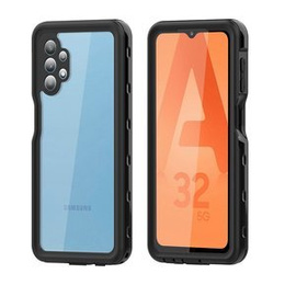 Etui Wodoodporne IP68 do Samsung Galaxy A32 5G, SHELLBOX, czarne