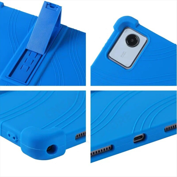 Etui silikonowe do Lenovo Tab M11, Impact, pancerne, niebieskie