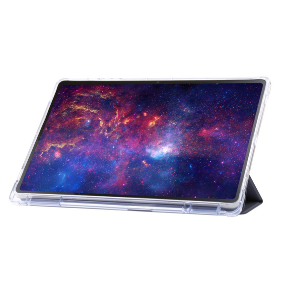 Etui do Samsung Galaxy Tab S9 Ultra, Smartcase Hybrid, z miejscem na rysik, fioletowe