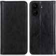 Etui do Xiaomi Redmi 13C / Poco C65, Wallet Litchi Leather, czarne