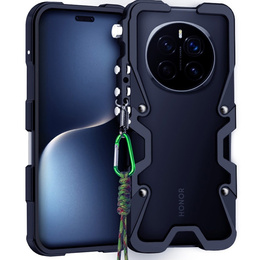 Wytrzymałe etui pancerne do Honor Magic 7 Pro 5G – czarne