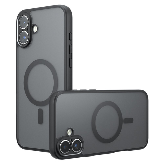 Etui do iPhone 17, Matt Case, do Magsafe, matowe czarne