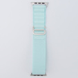 Pasek Nylonowy do Apple Watch 1/2/3/4/5/6/7/8/9/10/11/SE Ultra 1/2/3 42/44/45/46/49mm, Niebieski