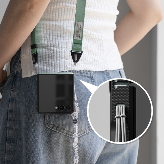 Etui Ringke do Samsung Galaxy Z Flip7, Onyx MagSafe, czarne