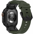 Pasek ERBORD ProTech do Apple Watch 1/2/3/4/5/6/7/8/9/10/11/SE Ultra 1/2/3 42/44/45/46/49mm, Zielony