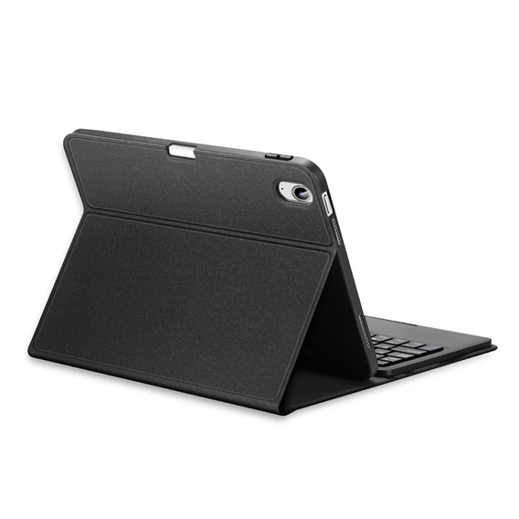 Etui z klawiaturą do iPad 10.9" 2022 (10 gen.) / iPad 11" 2025 A16 (11 gen.), Dux Ducis Magnetic Keyboard, czarne