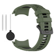 Pasek silikonowy do Garmin Instinct 3 Solar / Instinct 3 AMOLED 45mm – sportowy, zielono-czarny
