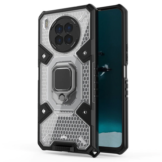 Etui do Huawei Nova 8i, Obudowa  Kickstand Honeycomb Case, Szare