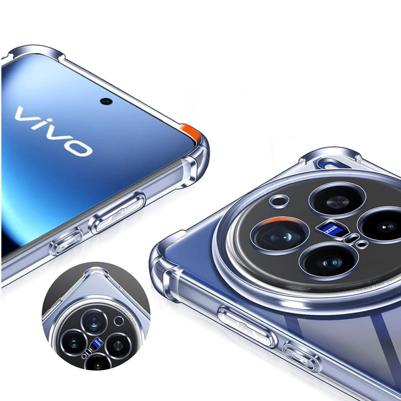 Etui do Vivo X200 Pro 5G, Dropproof, przezroczyste