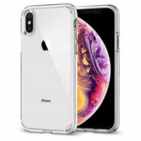 Etui Spigen do iPhone X/XS, Ultra Hybrid, Crystal Clear, przezroczyste