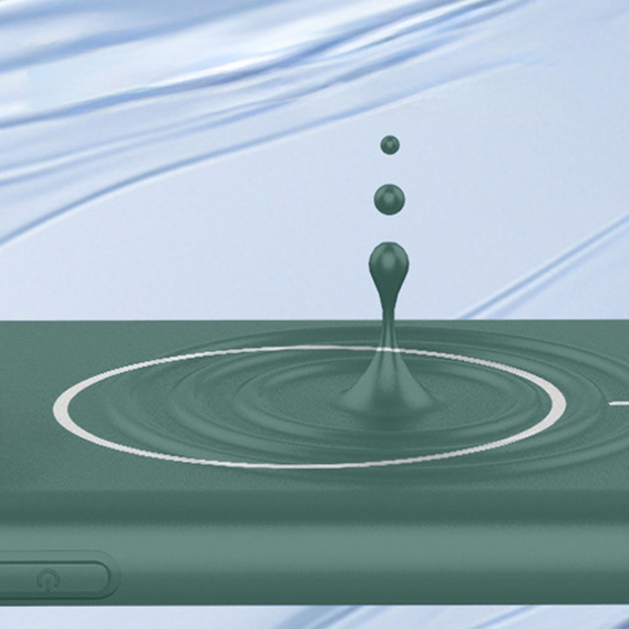 Etui do Honor Magic 8 Lite, Silicone Lite, zielone