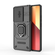 Etui do Xiaomi Redmi Note 13 Pro 4G / Xiaomi Redmi Note 14S / Xiaomi Poco M6 Pro 4G, KickStand Camera Lens, czarne
