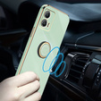 Etui do Motorola Moto G53 5G, Electro Ring, miętowe