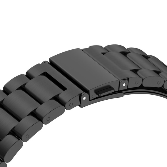 Bransoleta Stalowa do Huawei Band 8 / Huawei Band 9 / Huawei Band 10, Czarna