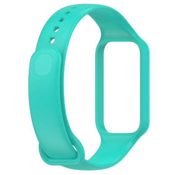 Pasek Silikonowy do Xiaomi Redmi Smart Band 2 / Xiaomi Smart Mi Band 8 Active, Turkusowy