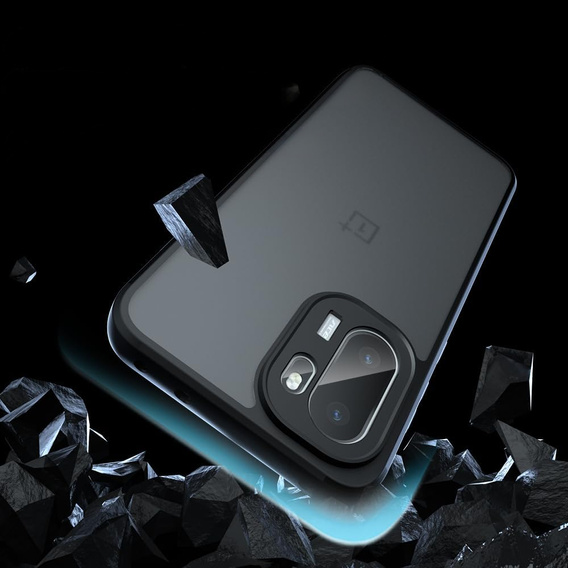 Etui do OnePlus 15R, Fusion Hybrid, matowe czarne