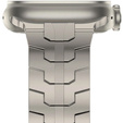 Bransoleta do Apple Watch 1/2/3/4/5/6/7/8/9/10/11/SE Ultra 1/2/3 42/44/45/46/49mm, Tytanowa