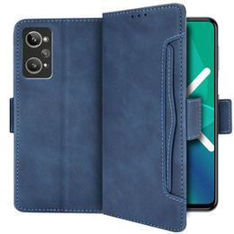 Etui z klapką do Realme GT 2 / Realme GT Neo 2, Card Slot, niebieskie