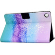 Etui do Samsung Galaxy Tab A8 10.5 SM-X200 SM-X205, Fioletowy Brokat