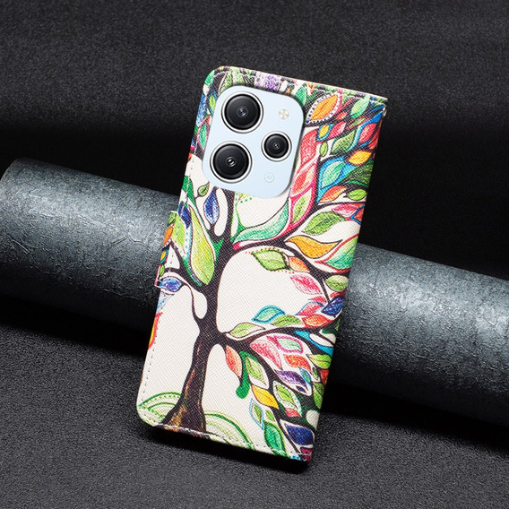 Etui z klapką do Xiaomi Redmi 12 4G, Wallet, Tree of Life